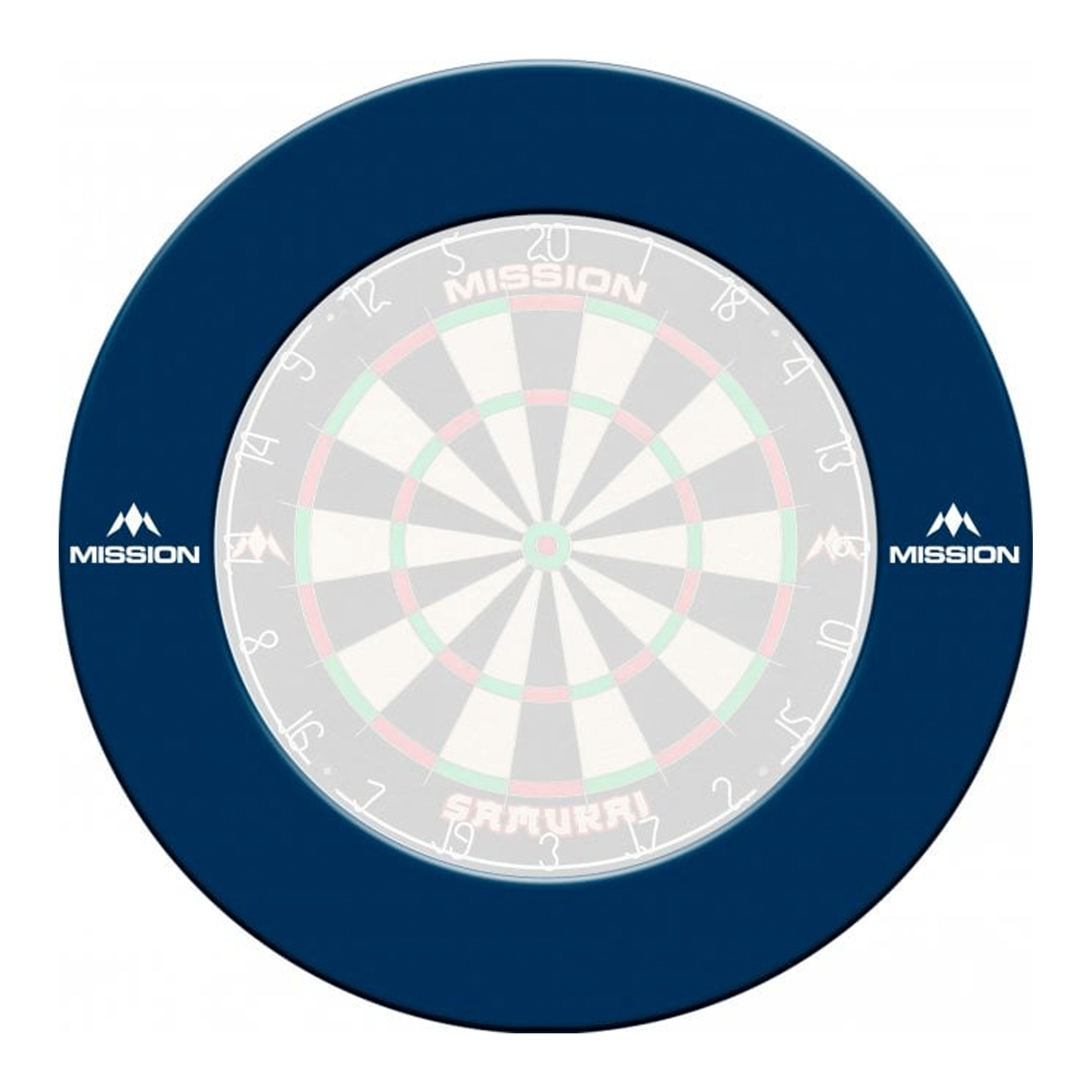 Mission Heavy Duty Dartboard Surround Blue Boards