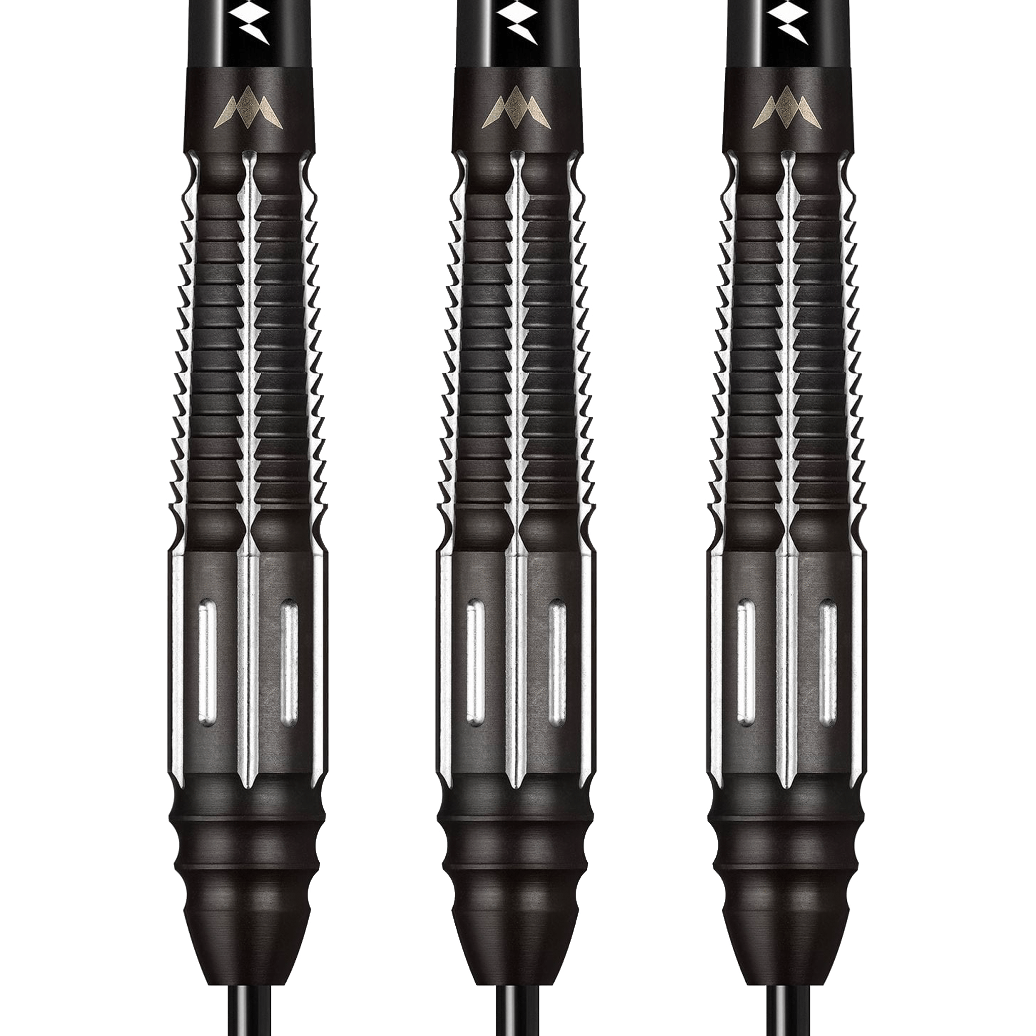Mission Kuro M4 Rear Taper Steel Tip Darts - 95% Tungsten - 21 Grams Darts