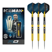 Red Dragon Gerwyn Price Avalanche Gold - 90% Tungsten Steel Tip Darts 22 Grams Darts