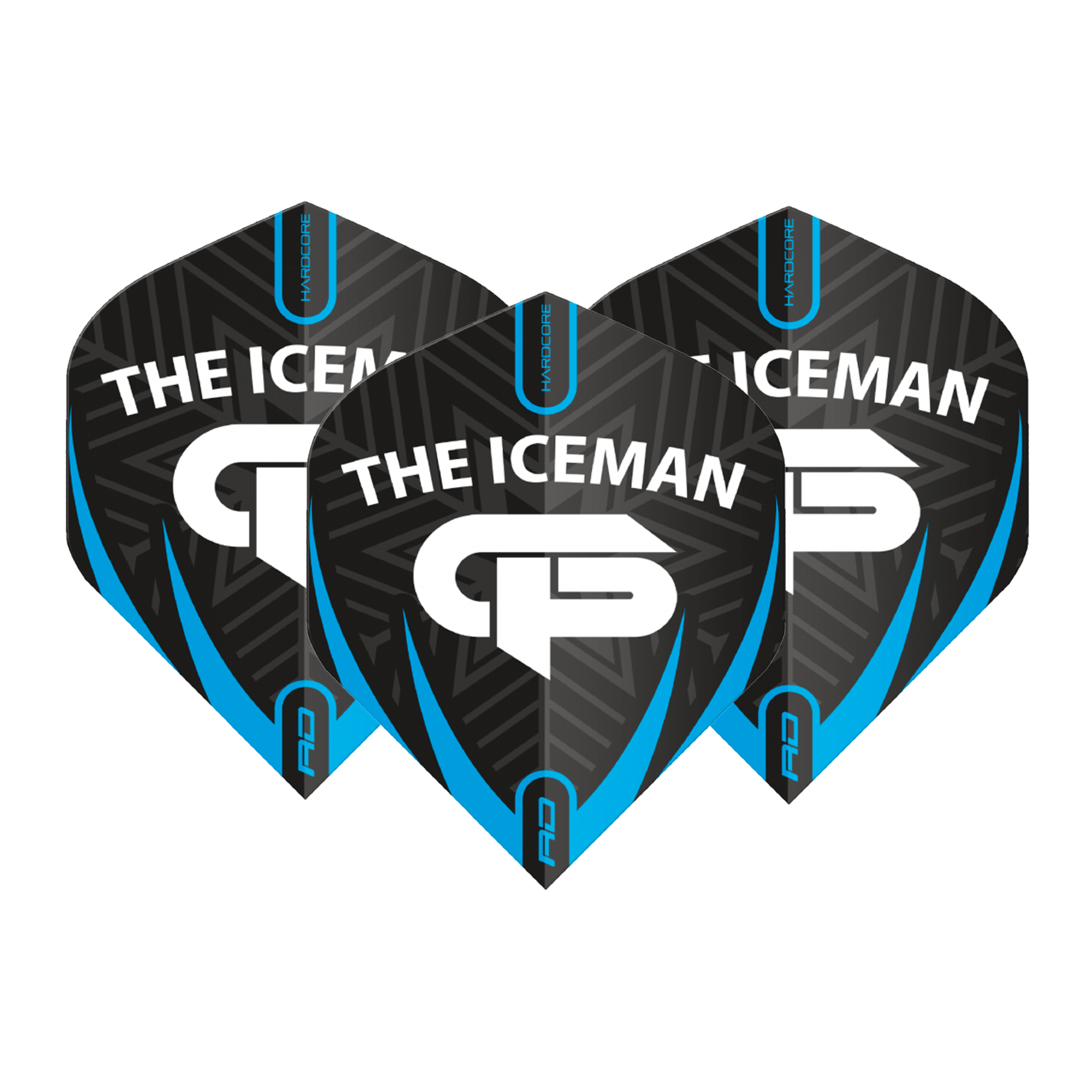Red Dragon Gerwyn Price Hardcore Logo Flights Black / Standard Flights