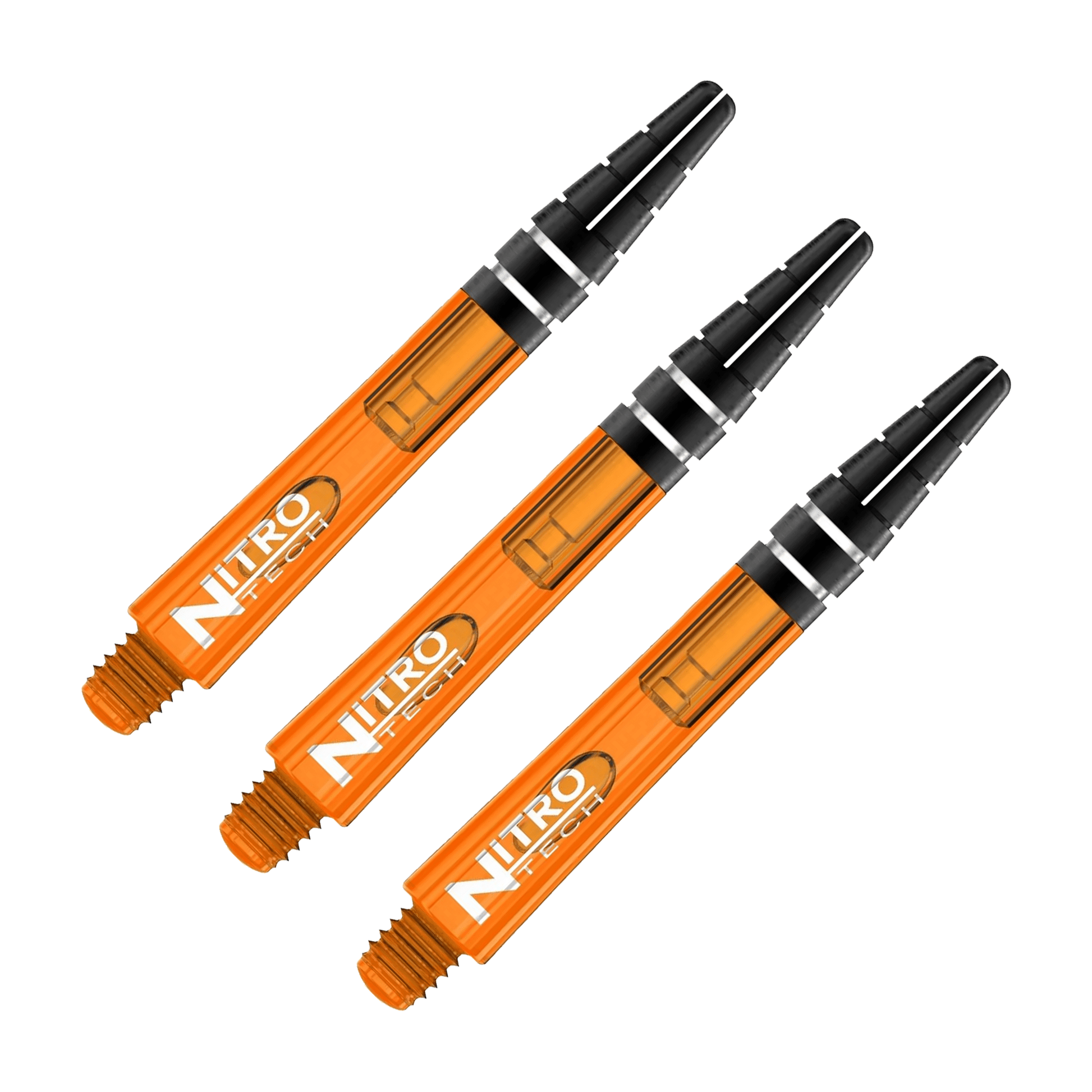 Red Dragon Nitrotech - Polycarbonate Dart Shafts Intermediate (39mm) / Orange Shafts