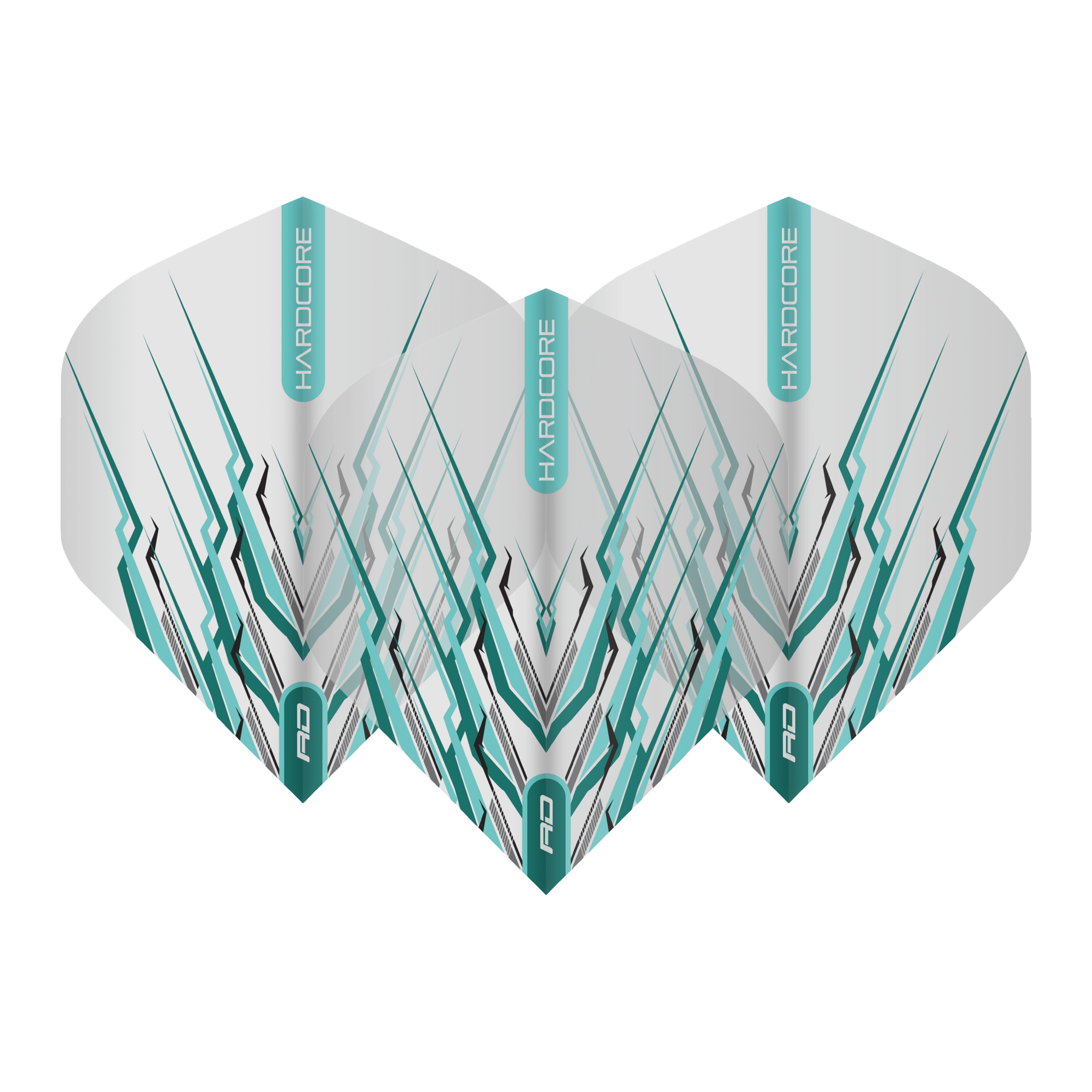 Red Dragon Peter Wright Mohawk Hardcore Mohawk Flights Light Blue / Standard Flights