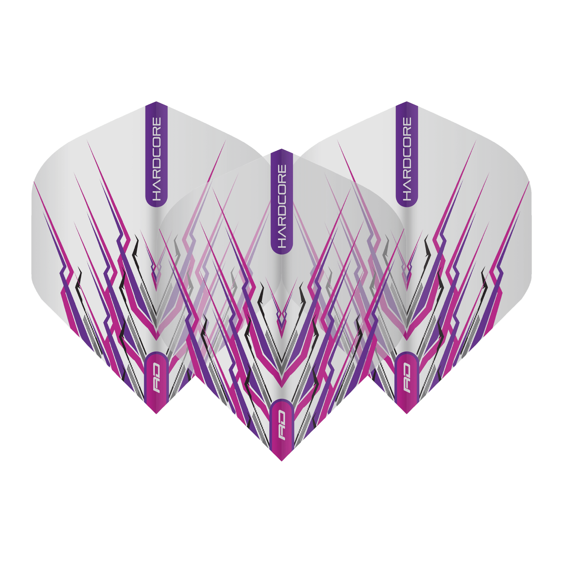 Red Dragon Peter Wright Mohawk Hardcore Mohawk Flights Purple / Standard Flights