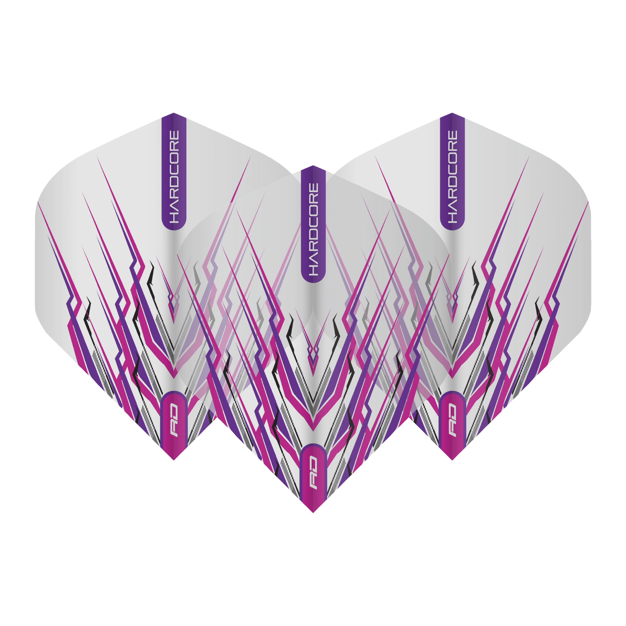 Red Dragon Peter Wright Mohawk Hardcore Mohawk Flights Purple / Standard Flights