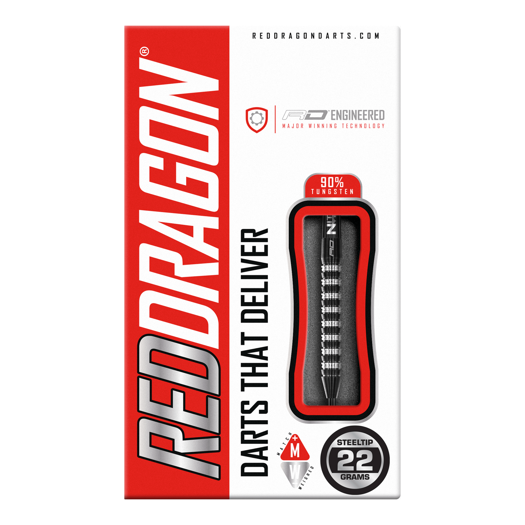 Red Dragon Razor Edge Elite - 90% Tungsten Steel Tip Darts Darts