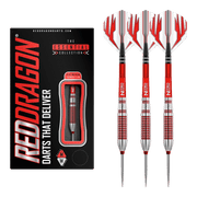 Red Dragon Reflex Steel Tip Darts - 90% Tungsten - 24 Grams Darts