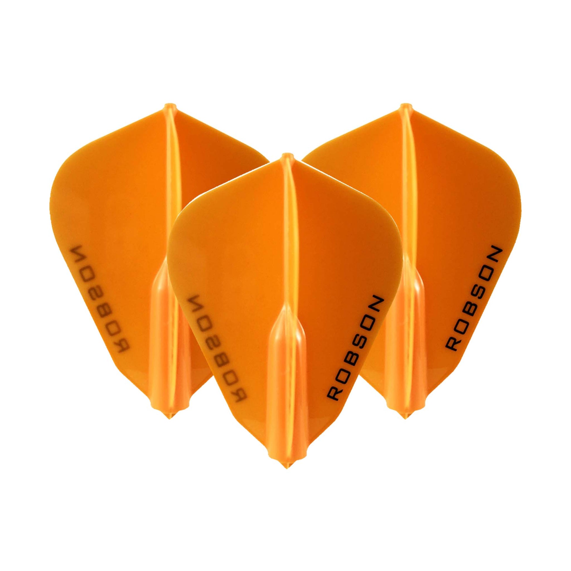 Robson Robson Plus - Moulded Dart Flights F Shape / Orange Flights