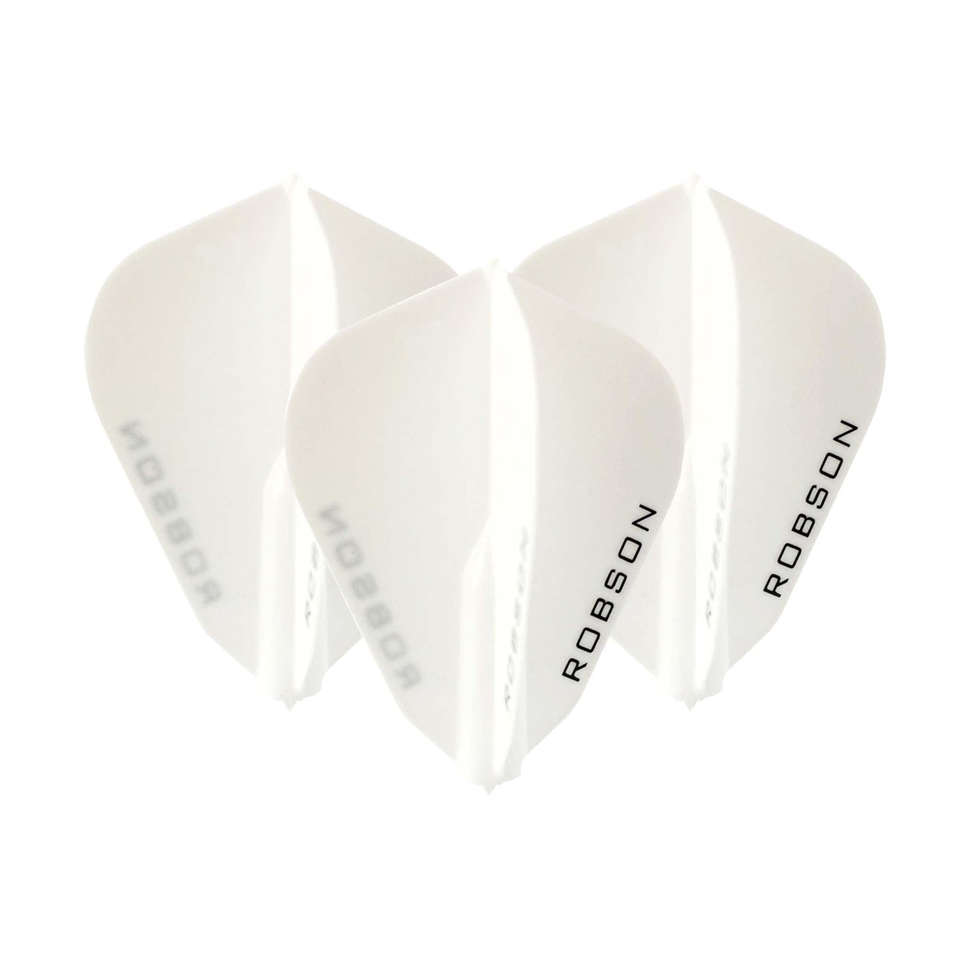 Robson Robson Plus - Moulded Dart Flights F Shape / White Flights