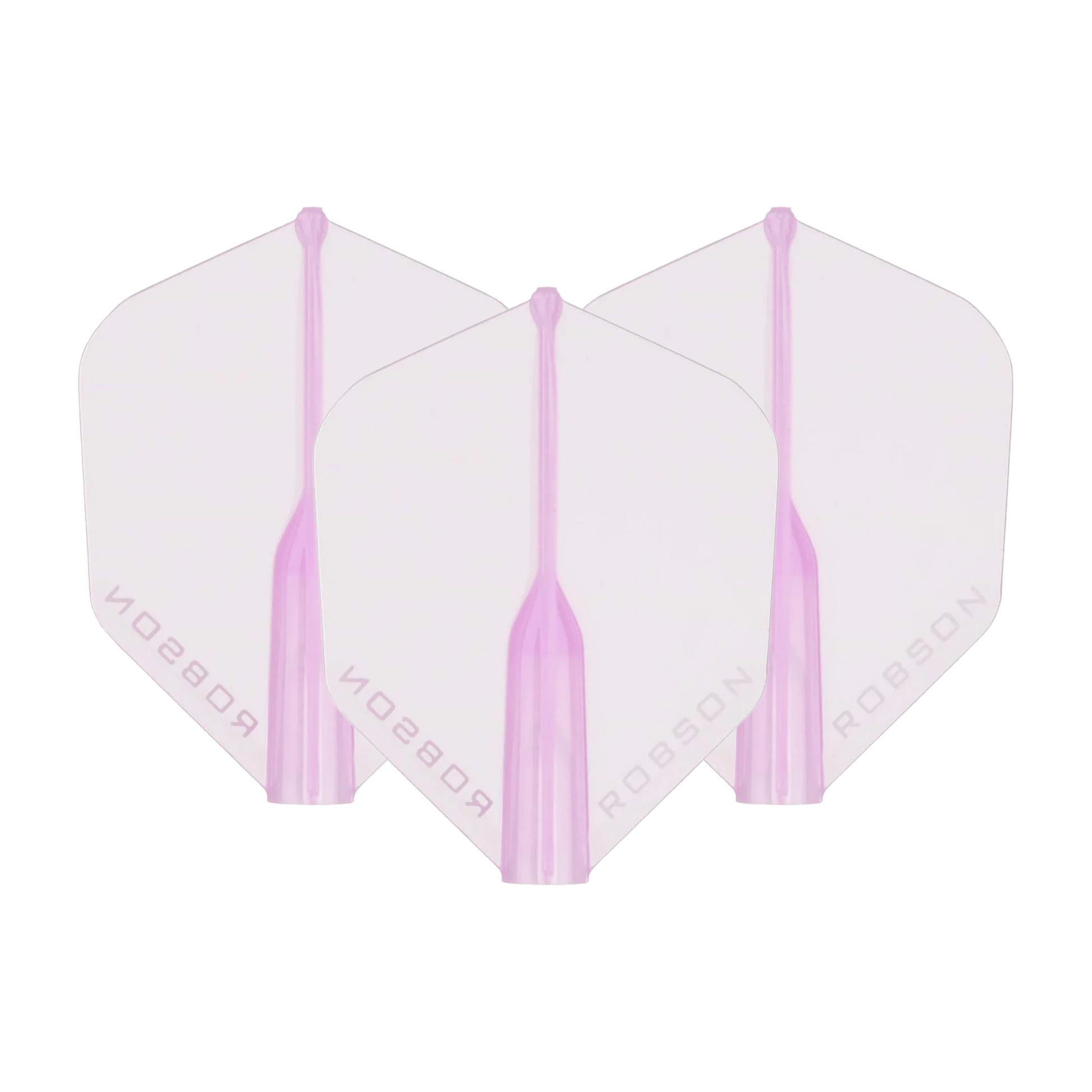Robson Robson Plus - Moulded Dart Flights Standard / Pink Crystal Flights