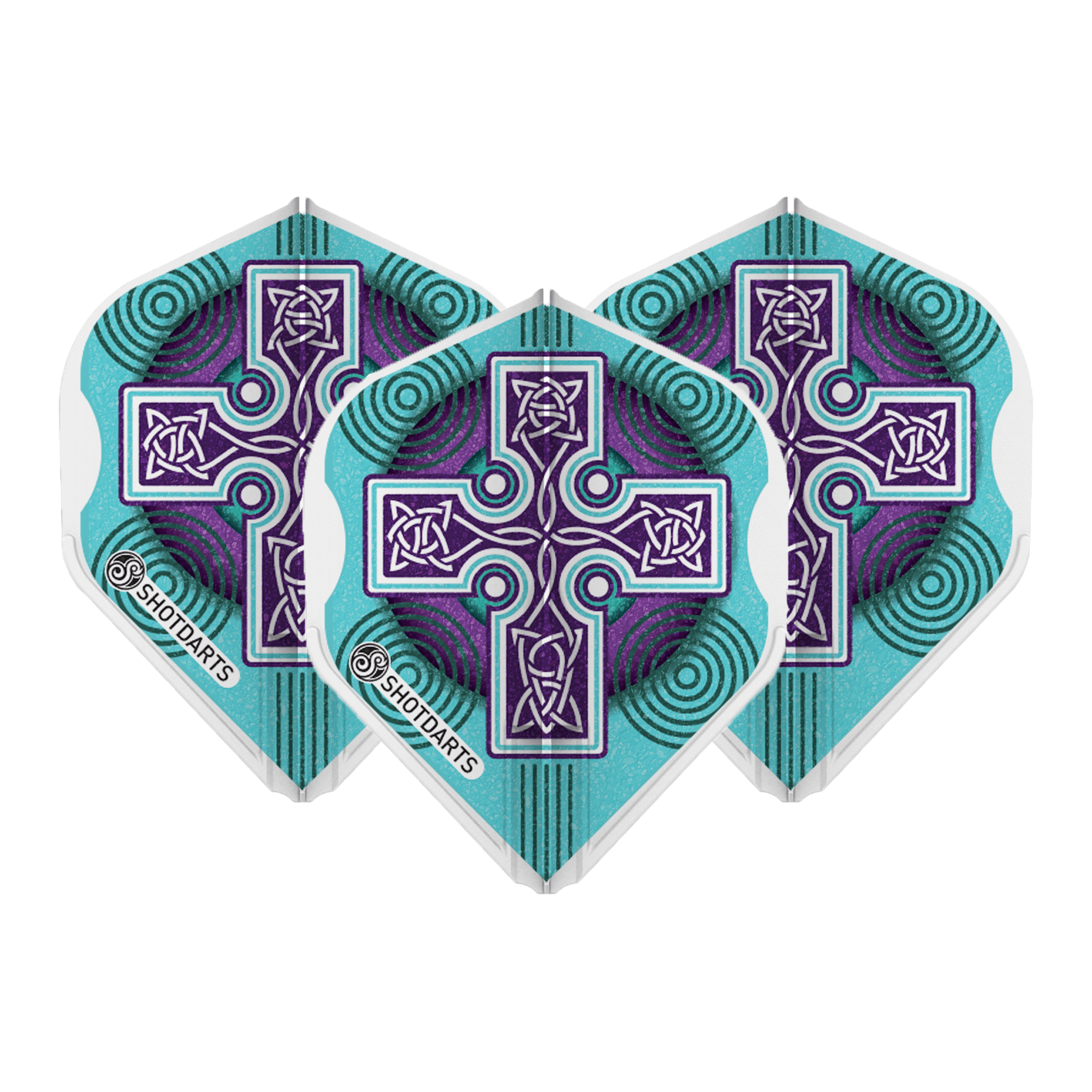 Shot Celt - Moulded Dart Flights L-Style / Boudicca Flights