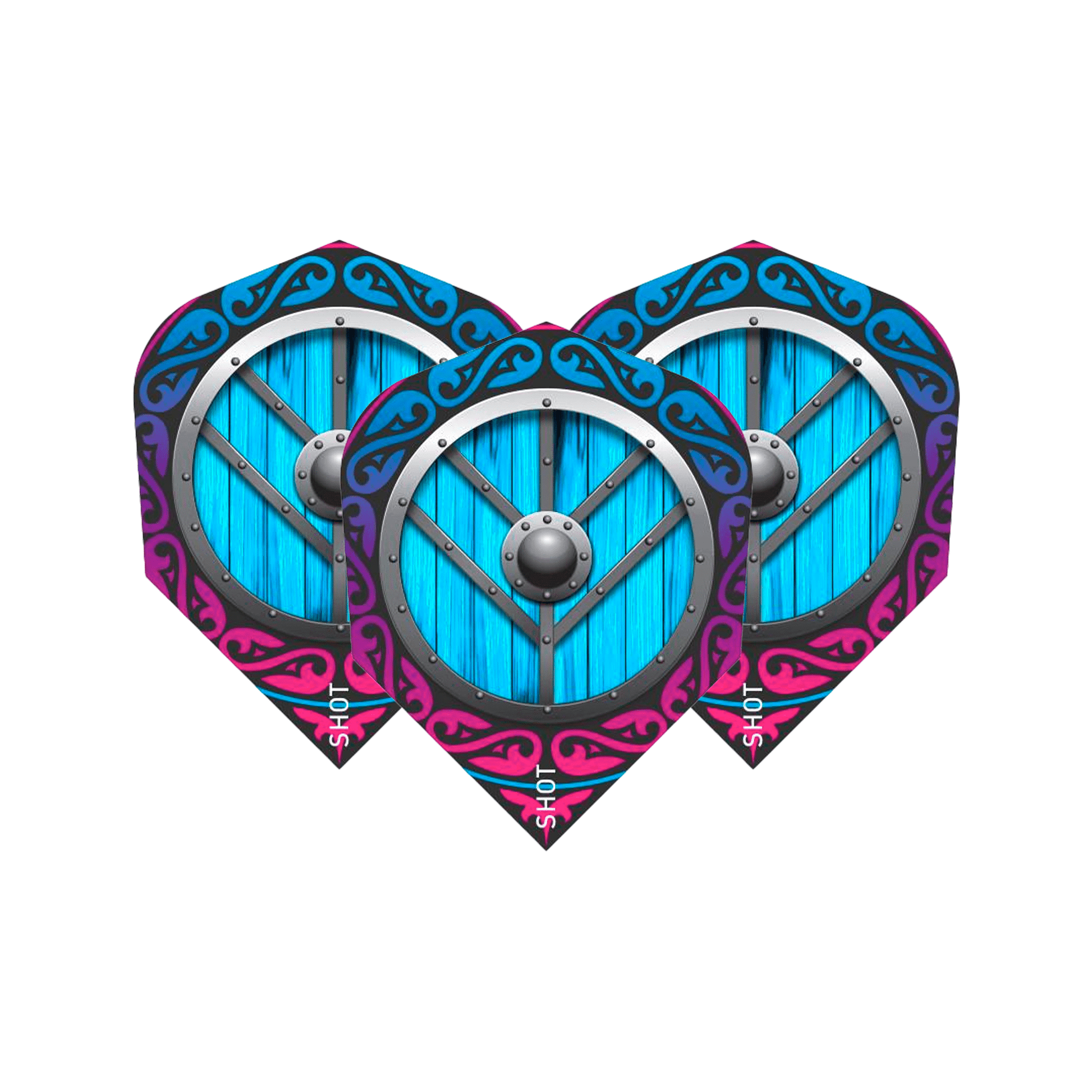 Shot Viking - Dart Flights Small Standard / Shield-Maiden Flights