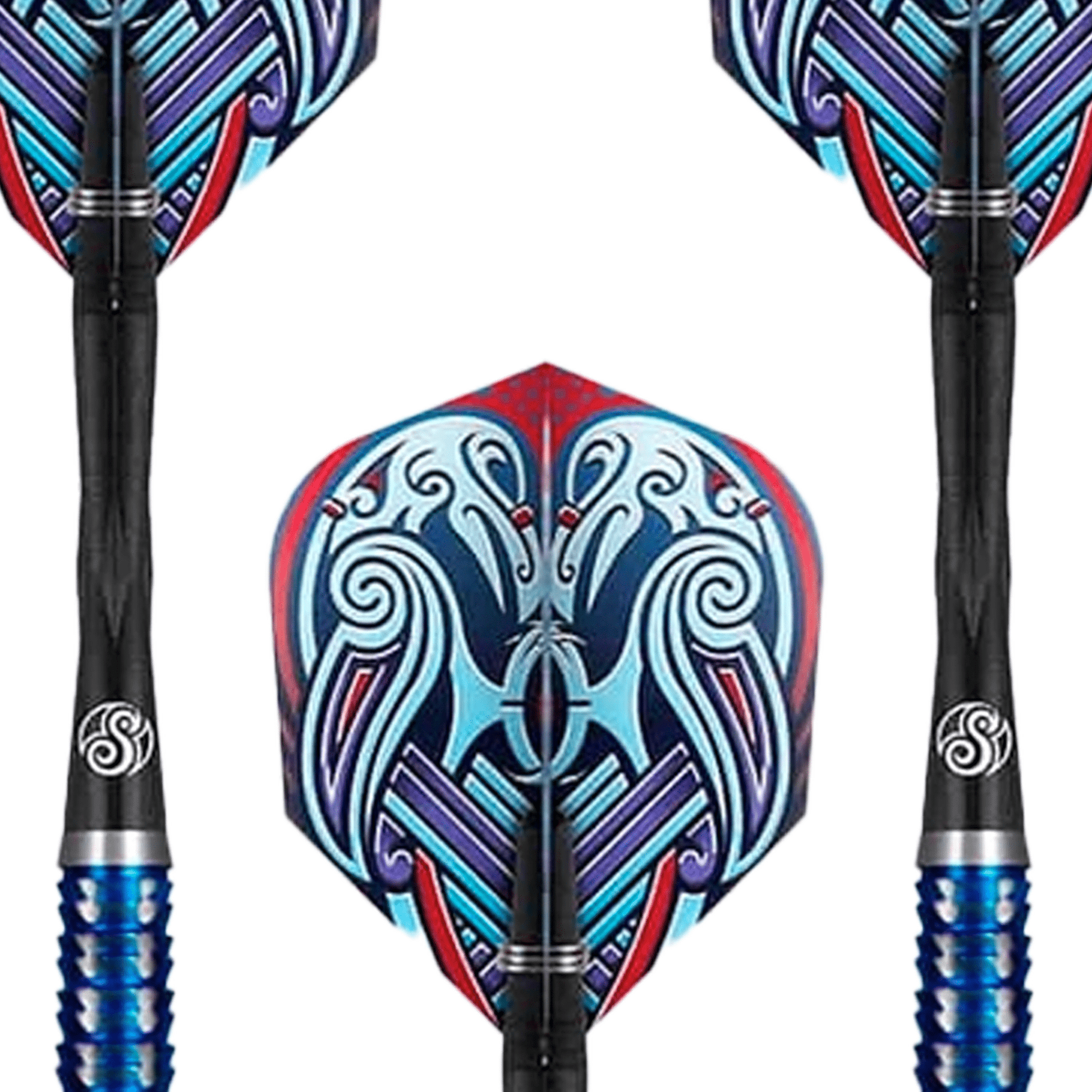 Shot Viking Raven Steel Tip Darts - 90% Tungsten - 22 Grams Darts