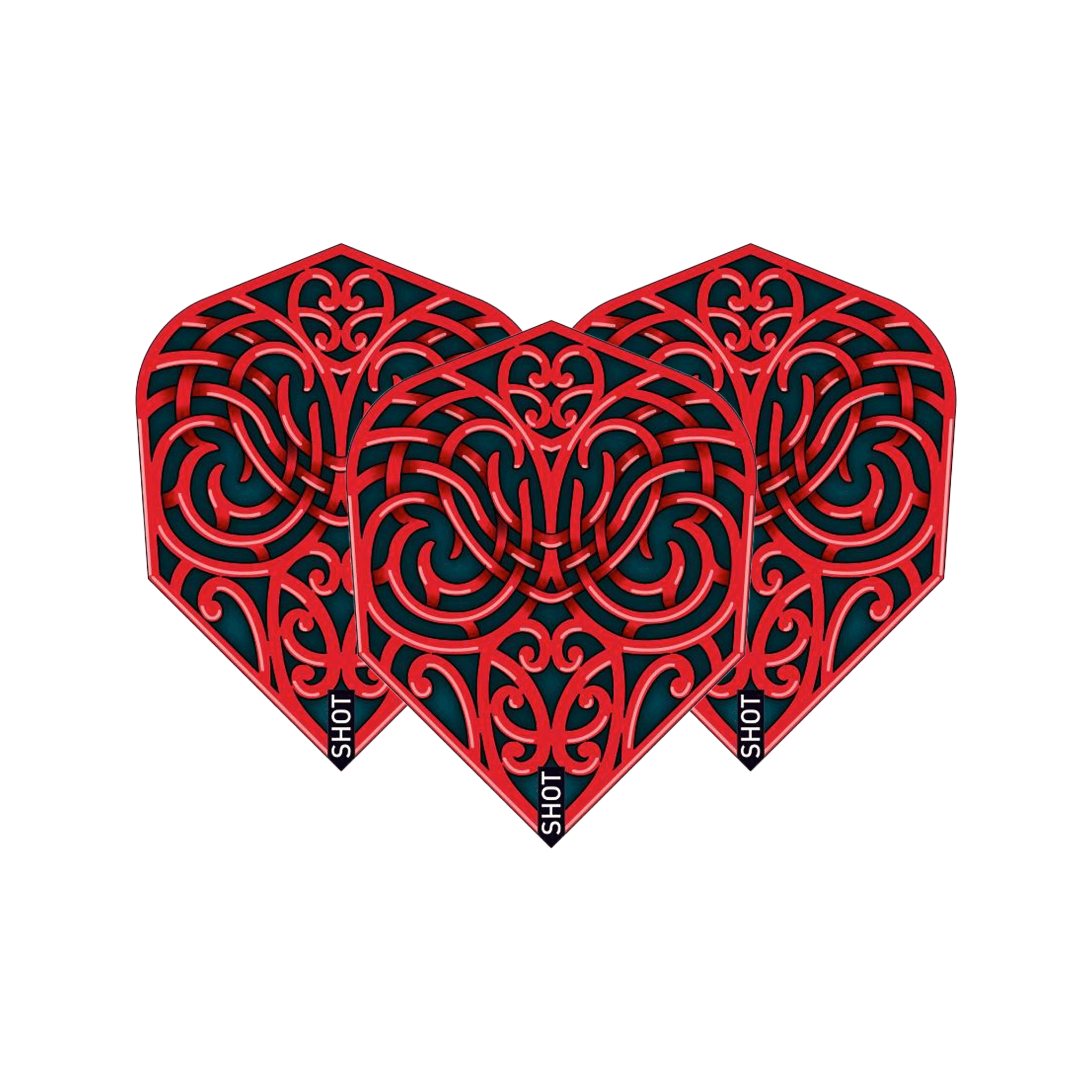 Shot Warrior - Dart Flights Kapene / Small Standard Flights