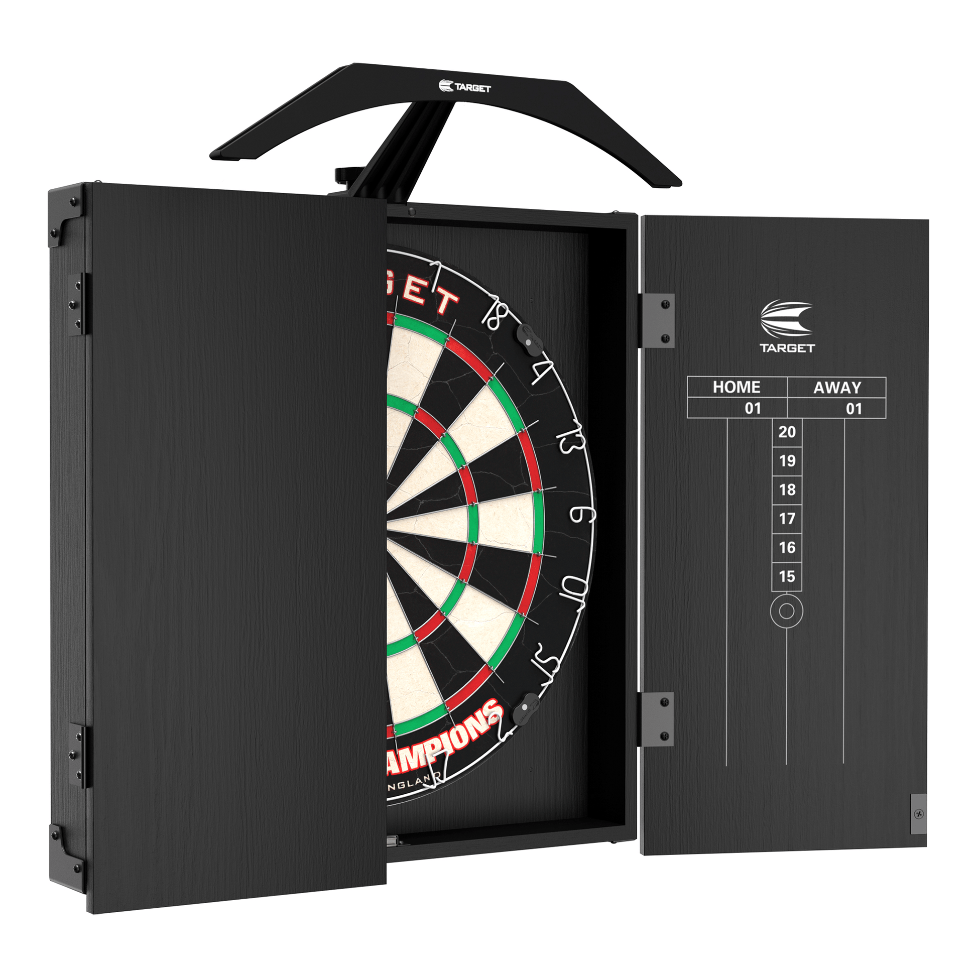 Target Arc Dartboard Cabinet Set Boards