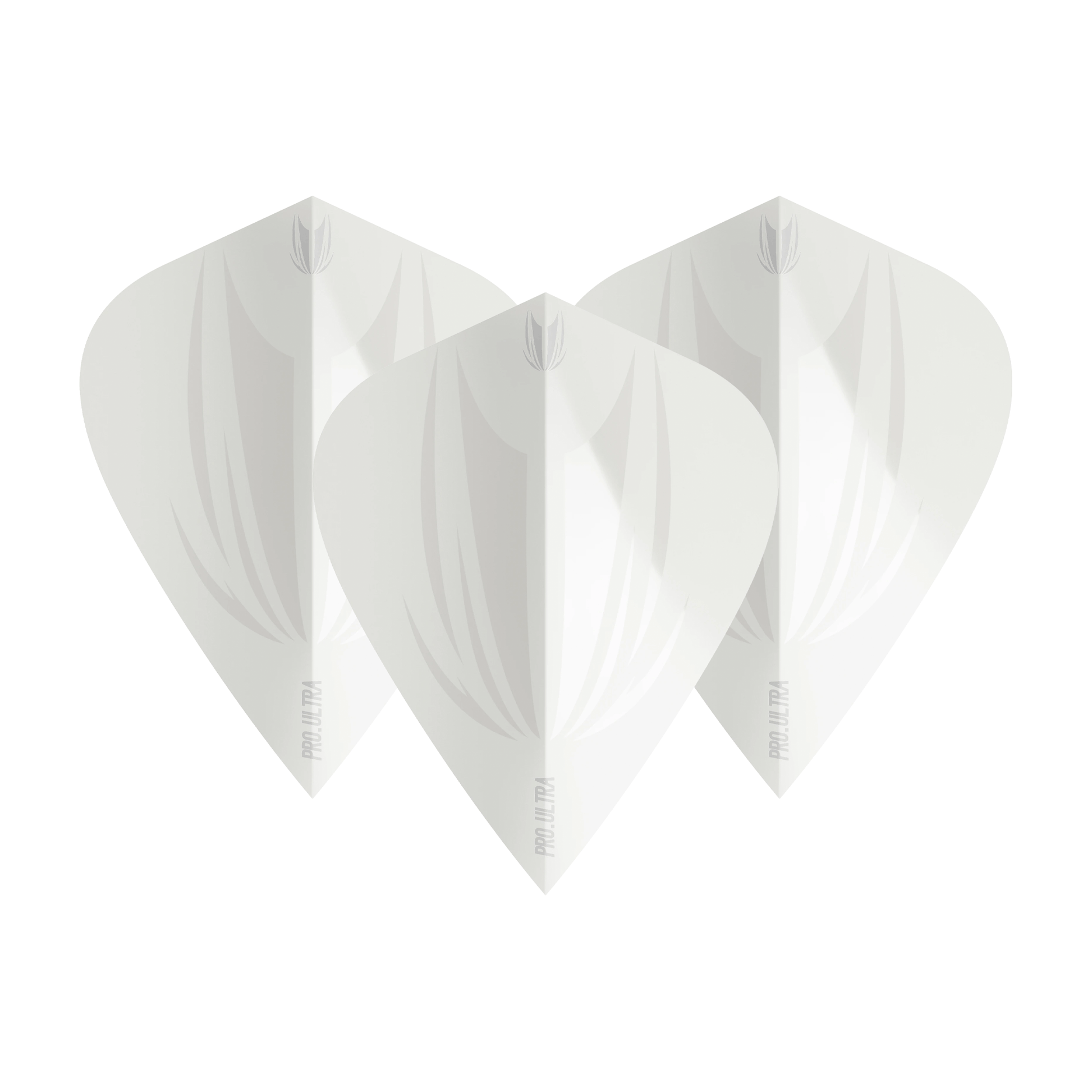 Target ID Pro Ultra Dart Flights White / Kite Flights