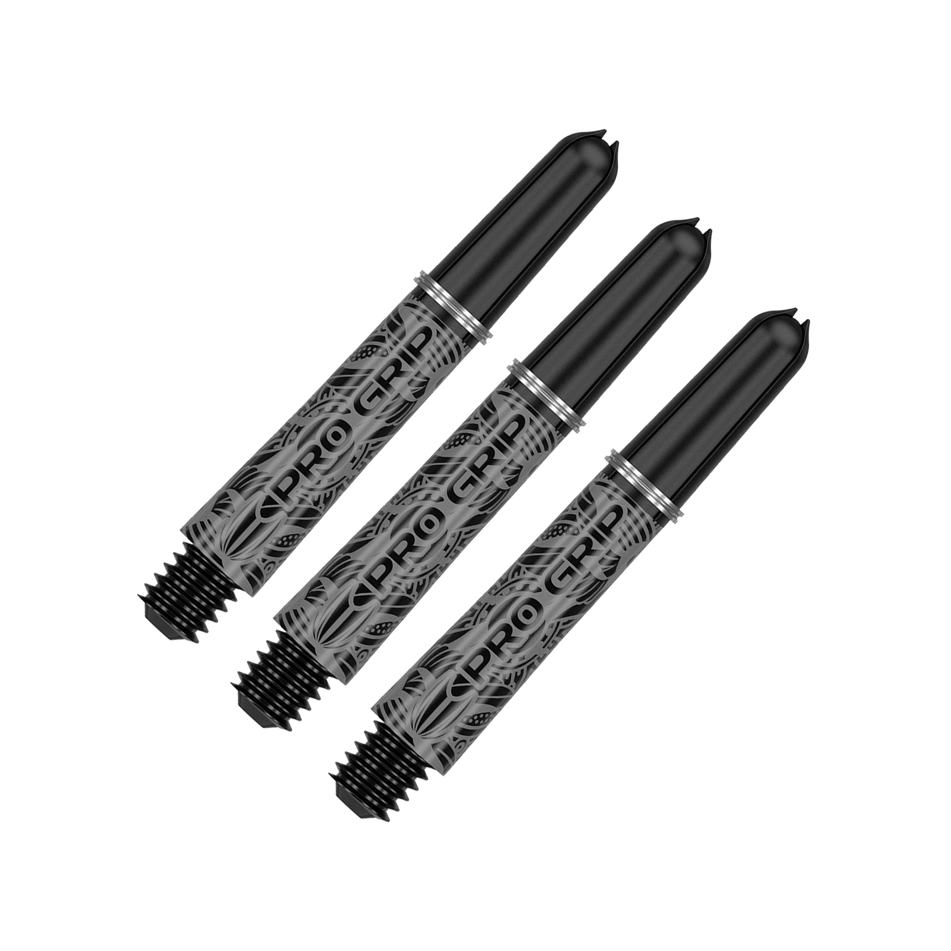 Target Pro Grip Ink Short (34mm) Nylon Dart Shafts Black Shafts