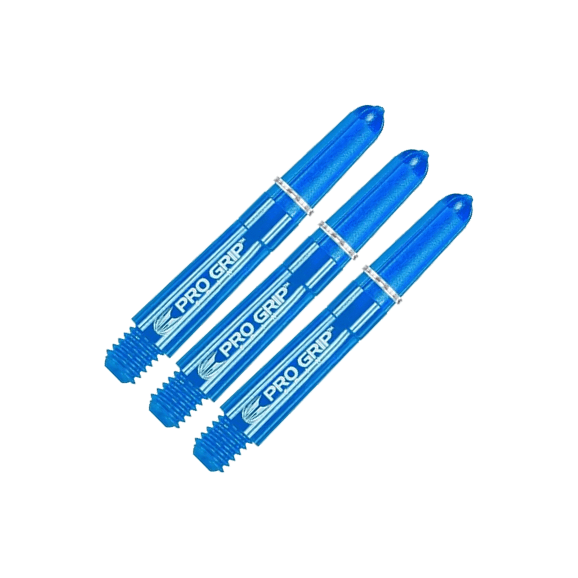 Target Pro Grip Spin - Nylon Dart Shafts Short (34mm) / Blue Shafts