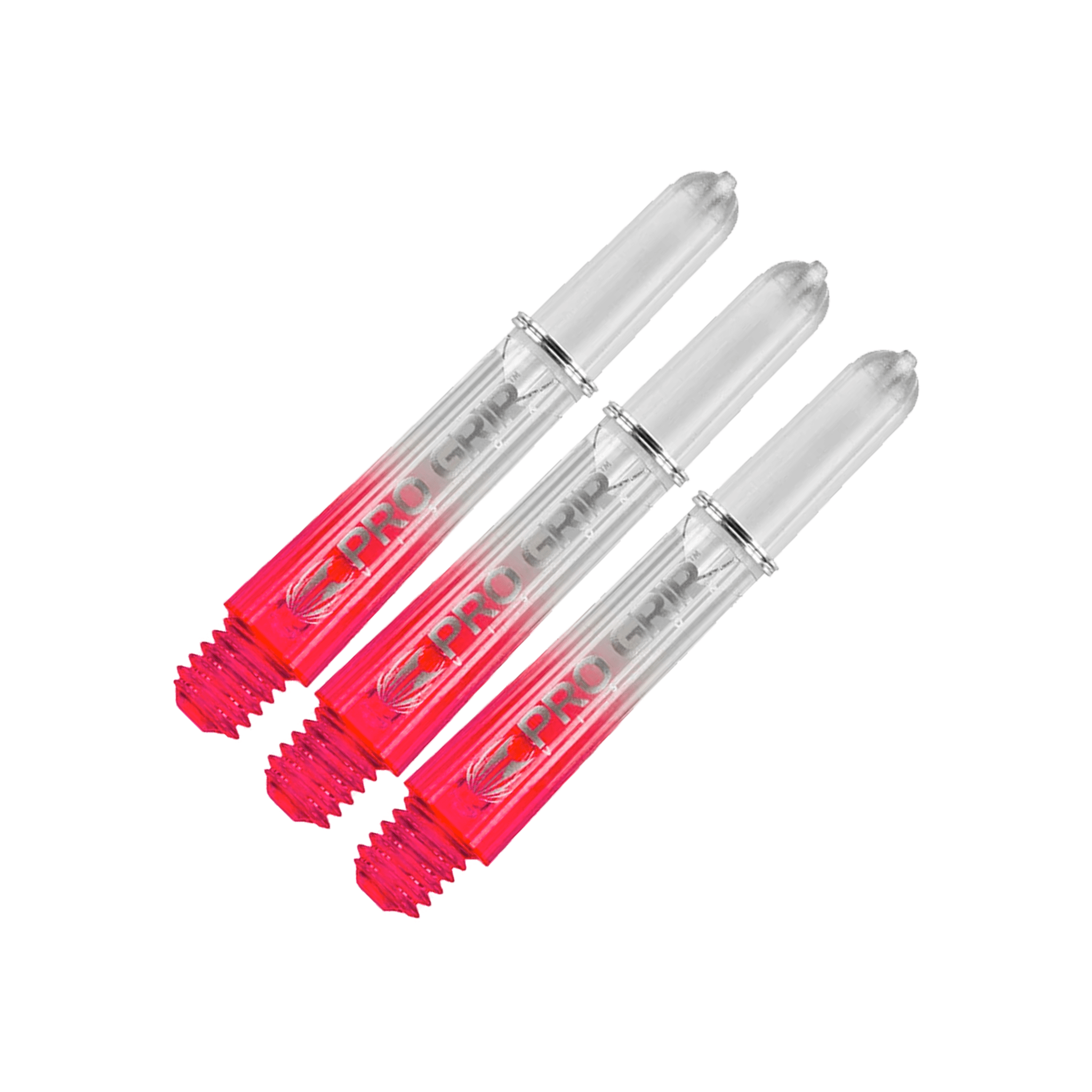 Target Pro Vision Short (34mm) Polycarbonate Dart Shafts Red Shafts