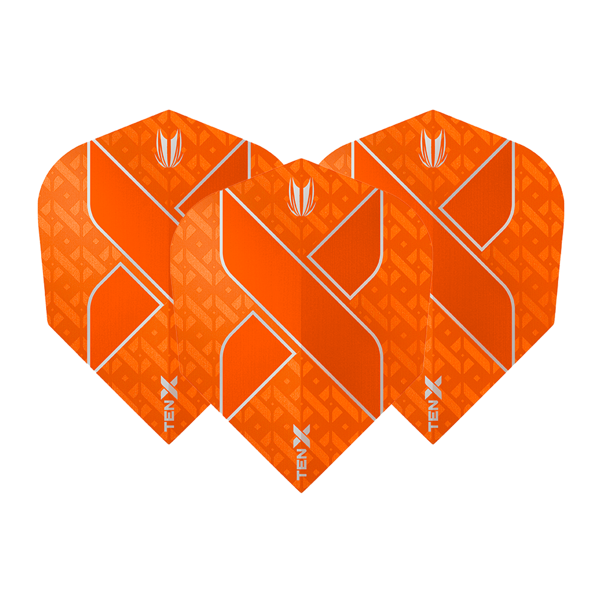 Target Ten-X Ultra Ten-X Dart Flights Orange Flights