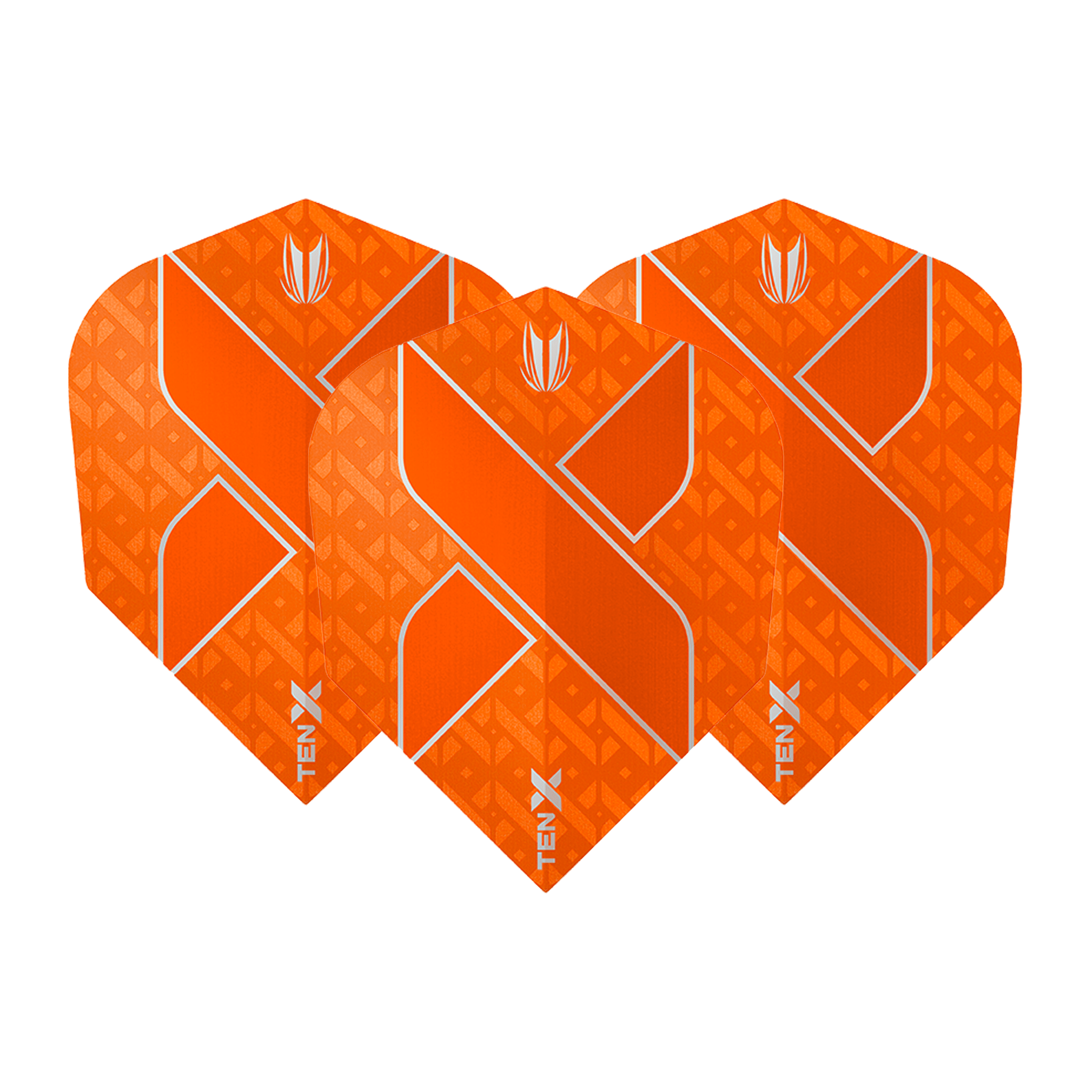 Target Ten-X Ultra Ten-X Dart Flights Orange Flights