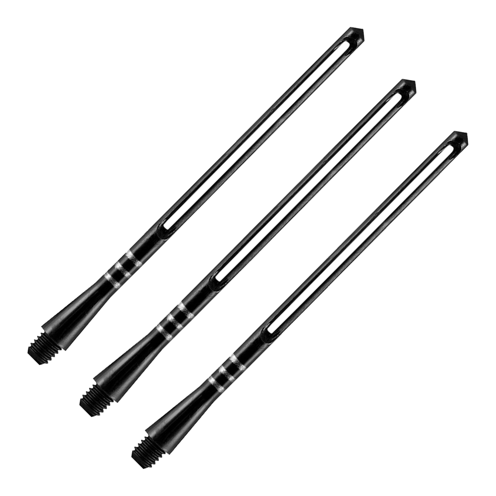 Unicorn Slikstik - Nylon Dart Shafts Medium (72.5mm) / Black Shafts