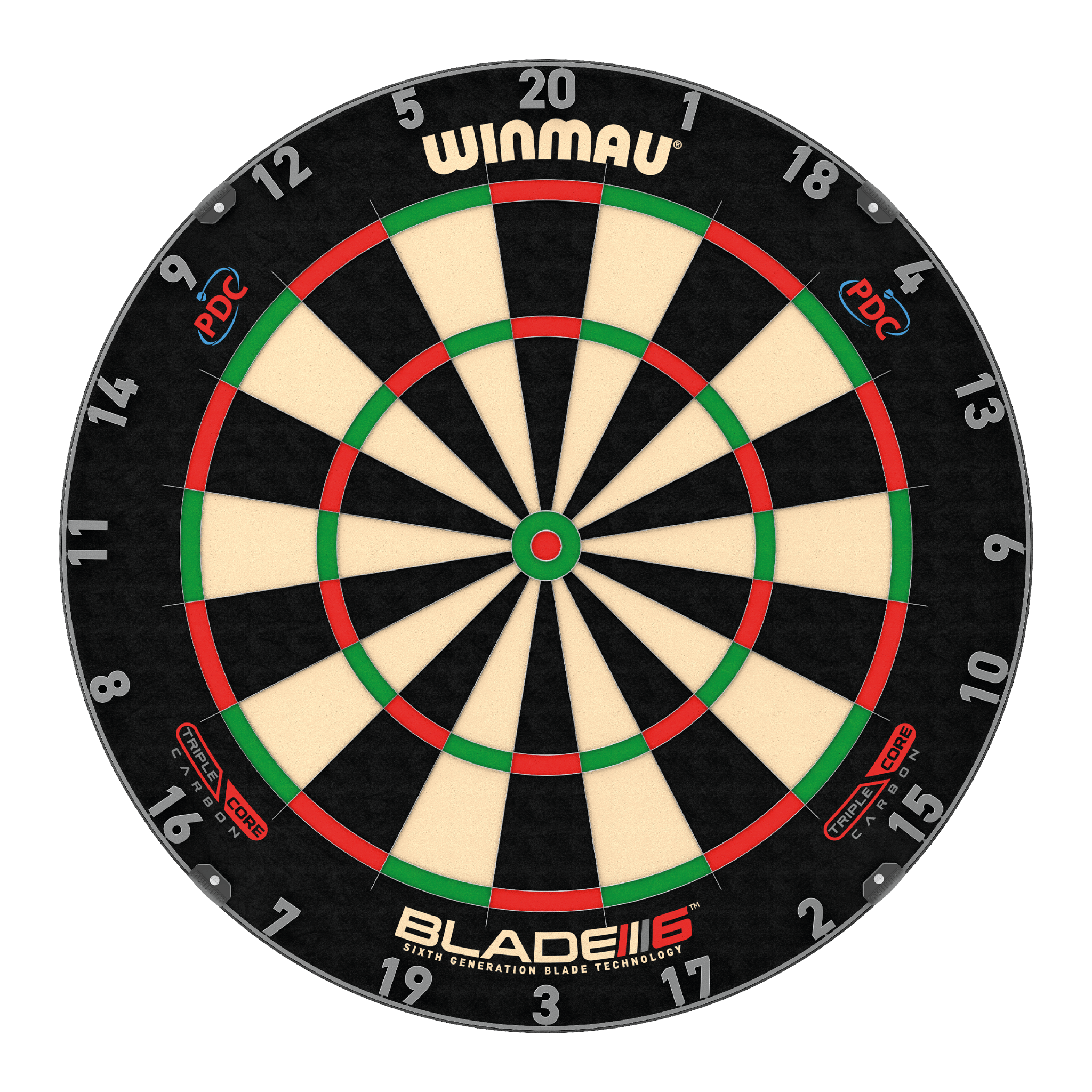 Winmau Blade 6 Triple Core Carbon - Dartboard Boards