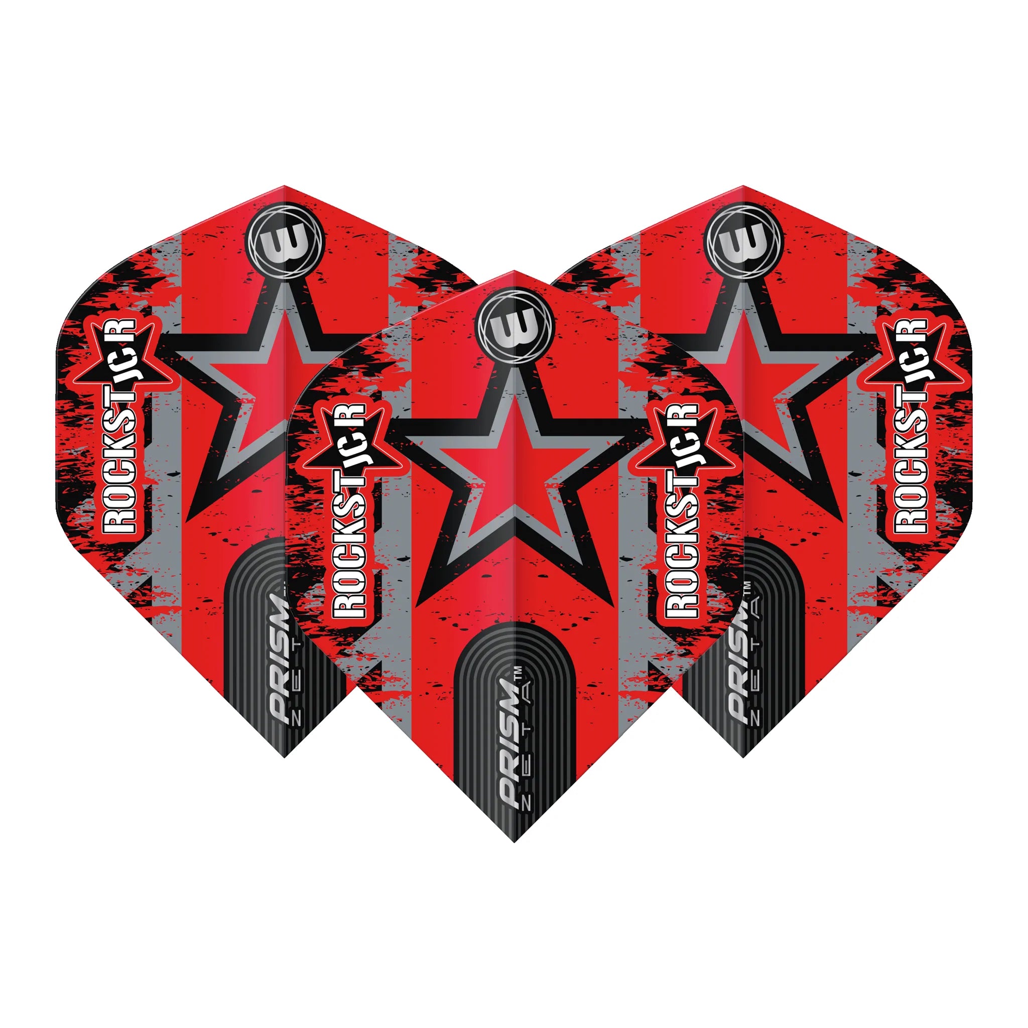 Winmau Joe Cullen - Prism Zeta Dart Flights Standard / Red Flights