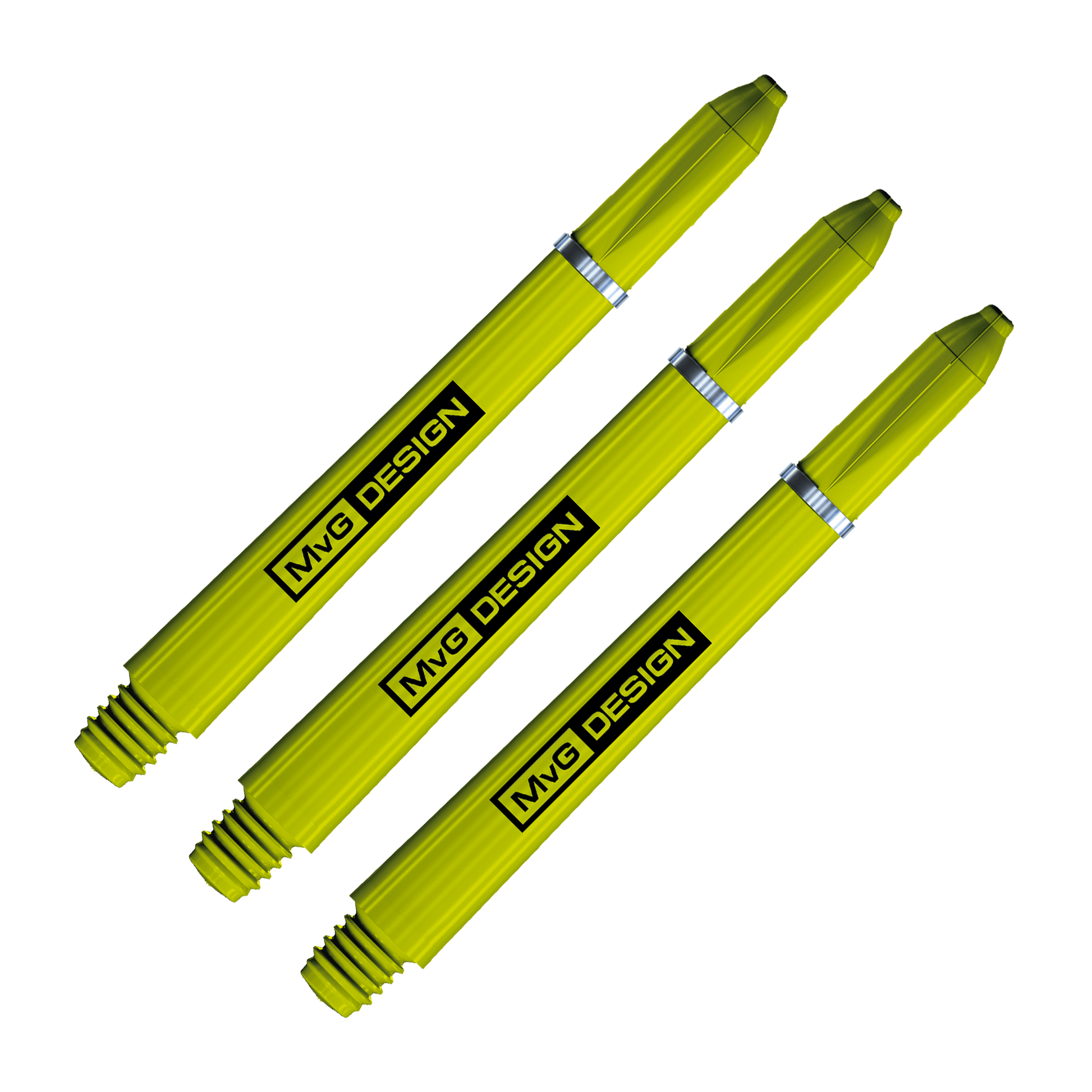 Winmau Michael Van Gerwen Signature Nylon Dart Shafts Green / Medium (46mm) Shafts