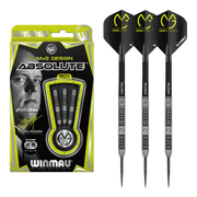 Winmau MVG Absolute Steel Tip Darts - 90% Tungsten - 22 Grams Darts
