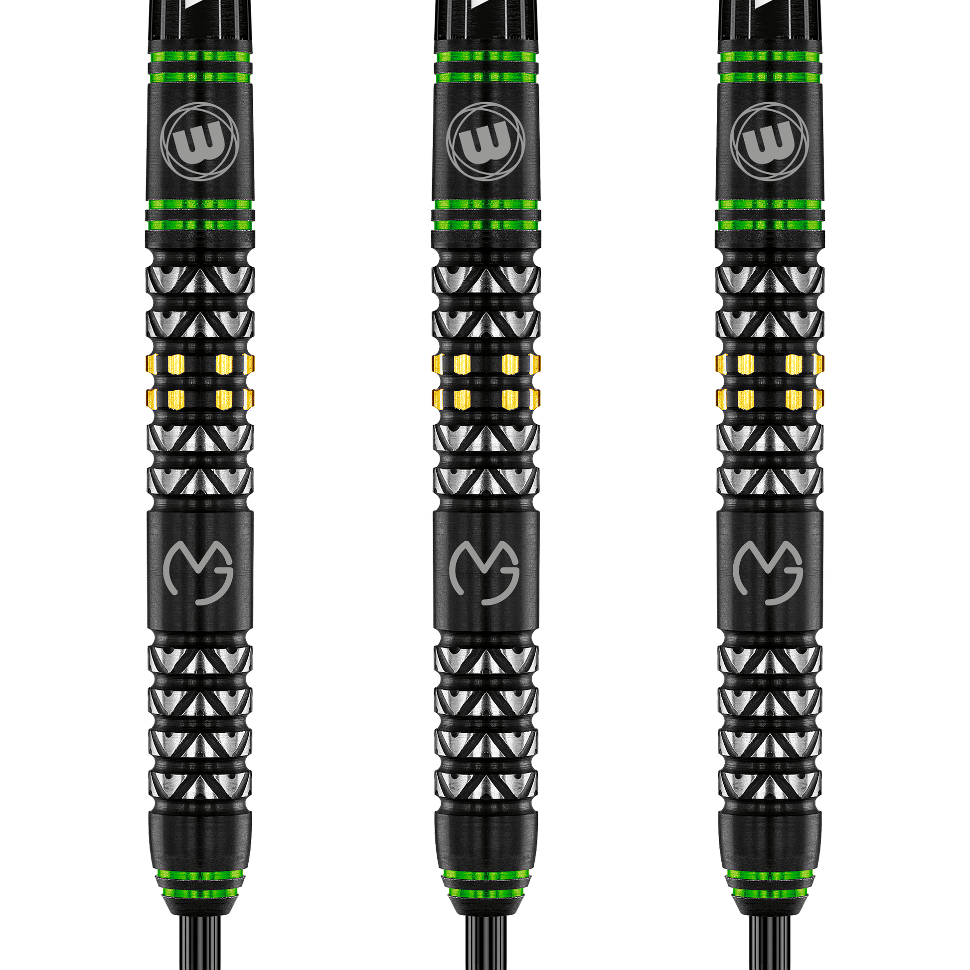 Winmau MVG Vantage Steel Tip Darts - 90% Tungsten - 22 Grams Darts
