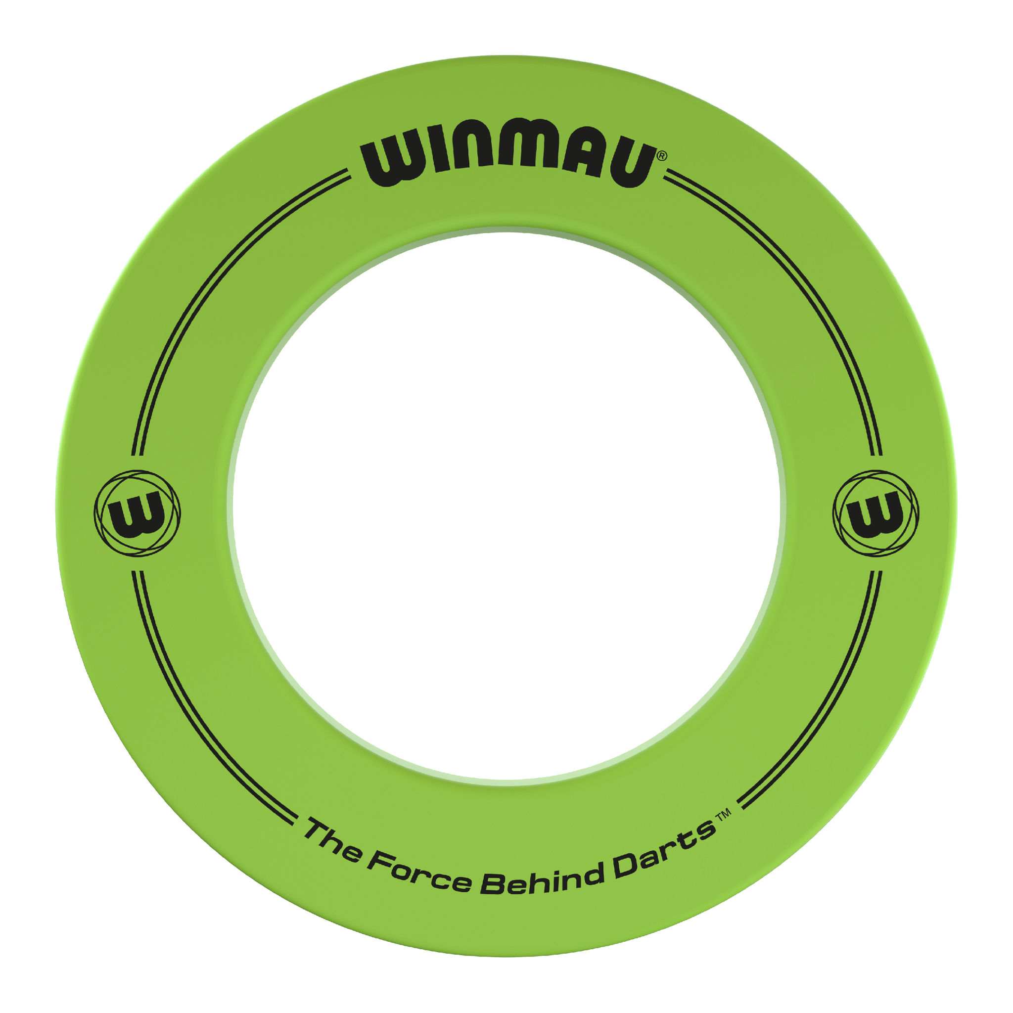 Winmau Printed Dartboard Surround Green Boards