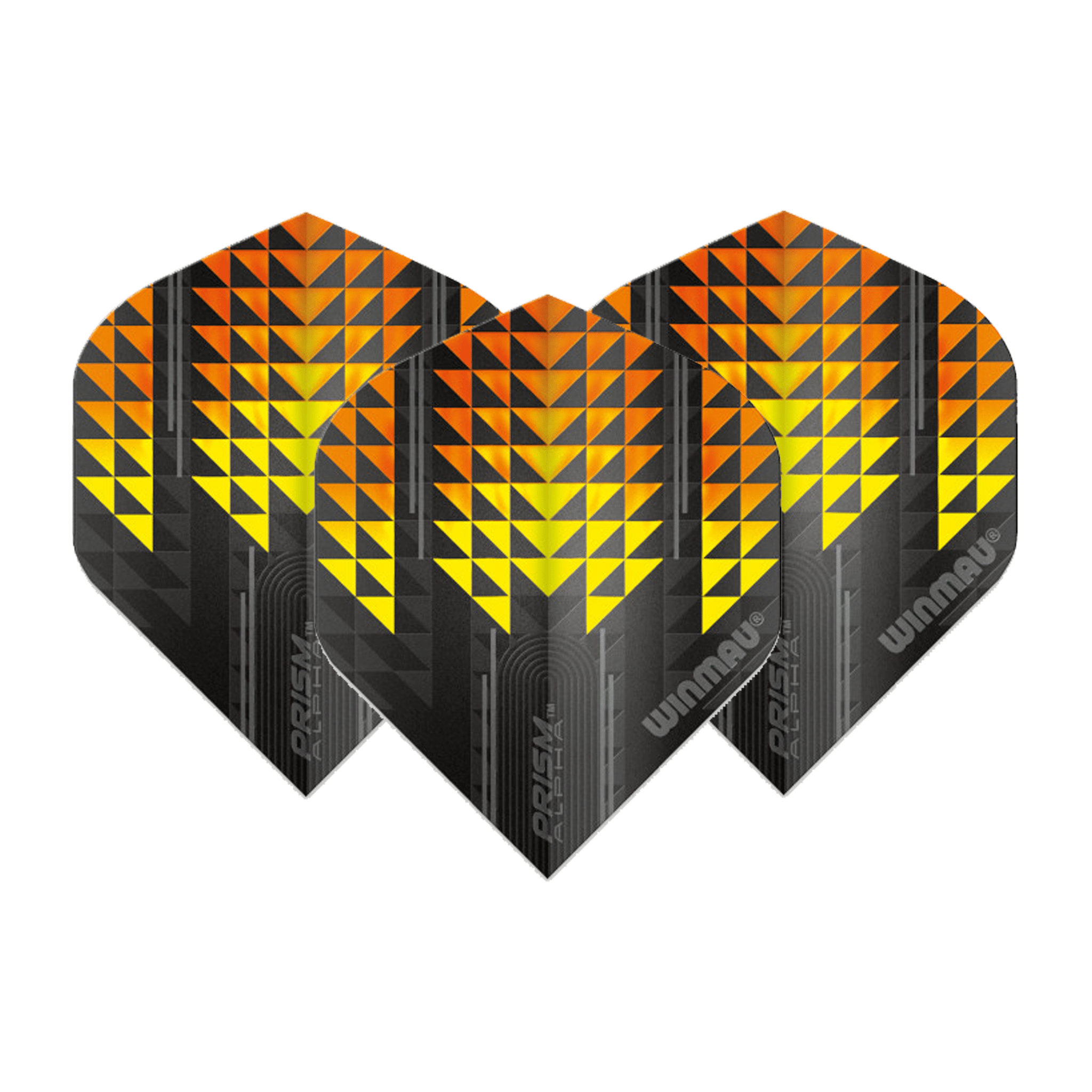 Winmau Prism Alpha Dart Flights Orange / Standard Flights