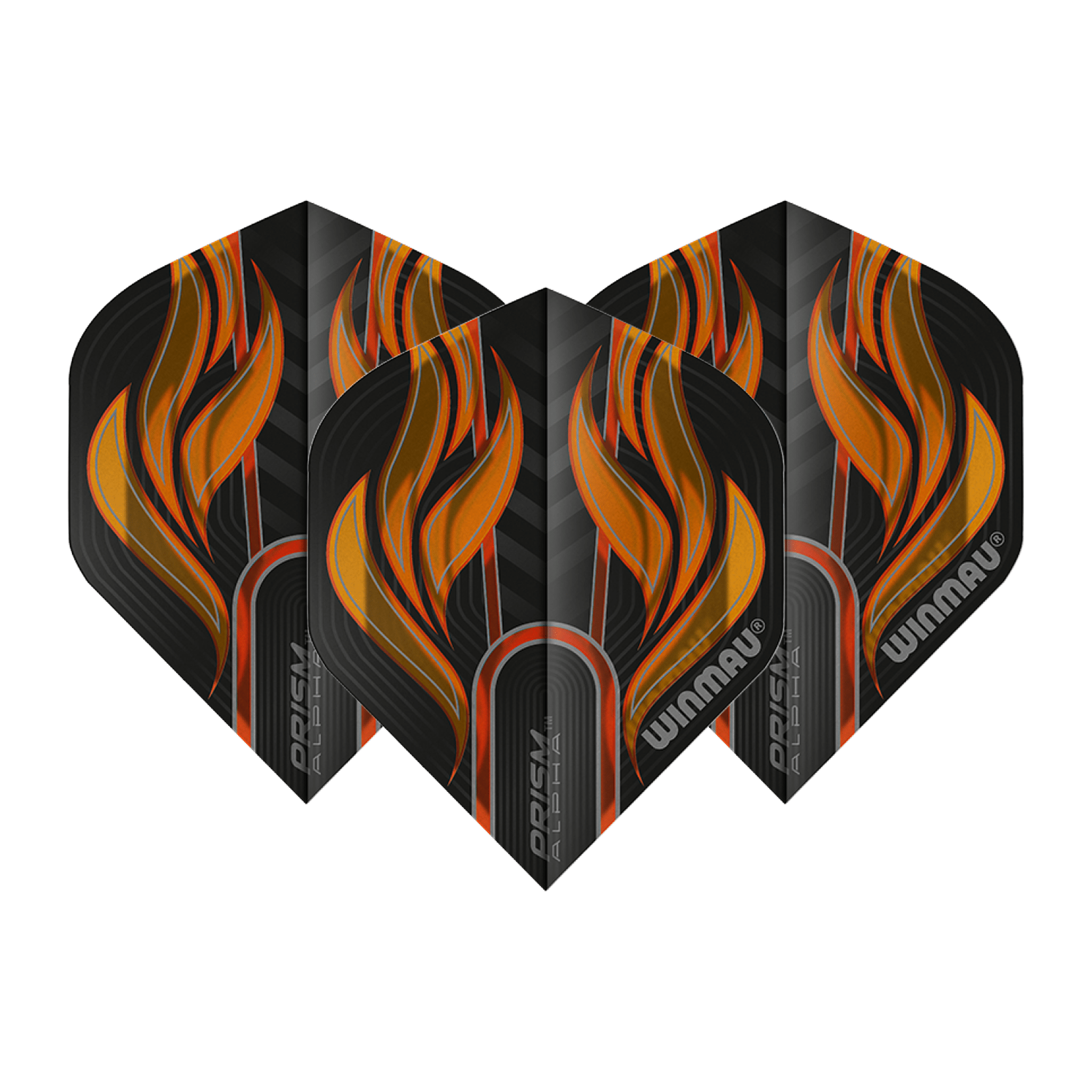 Winmau Prism Alpha Dart Flights Orange / Standard Flights