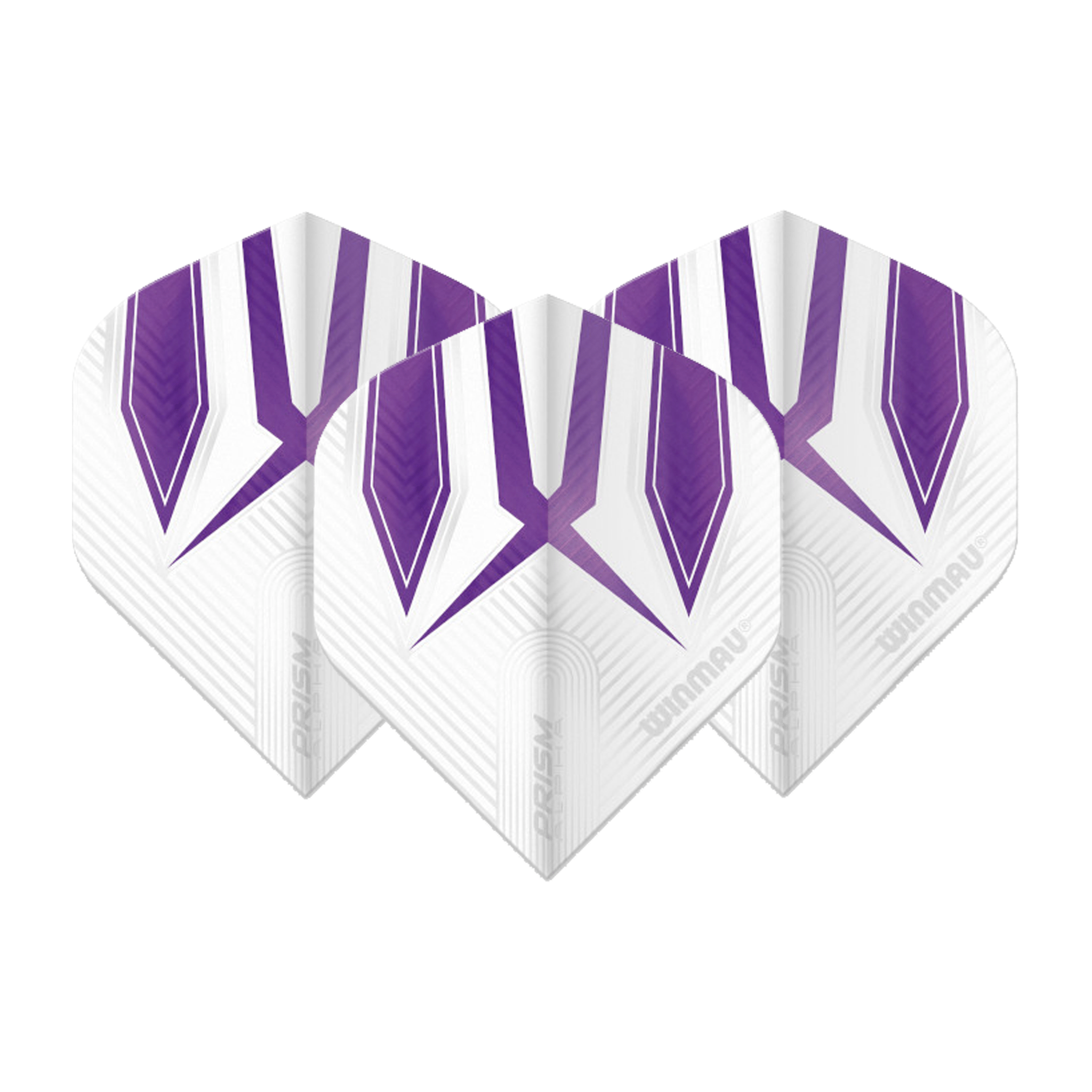 Winmau Prism Alpha Dart Flights Purple / Standard Flights