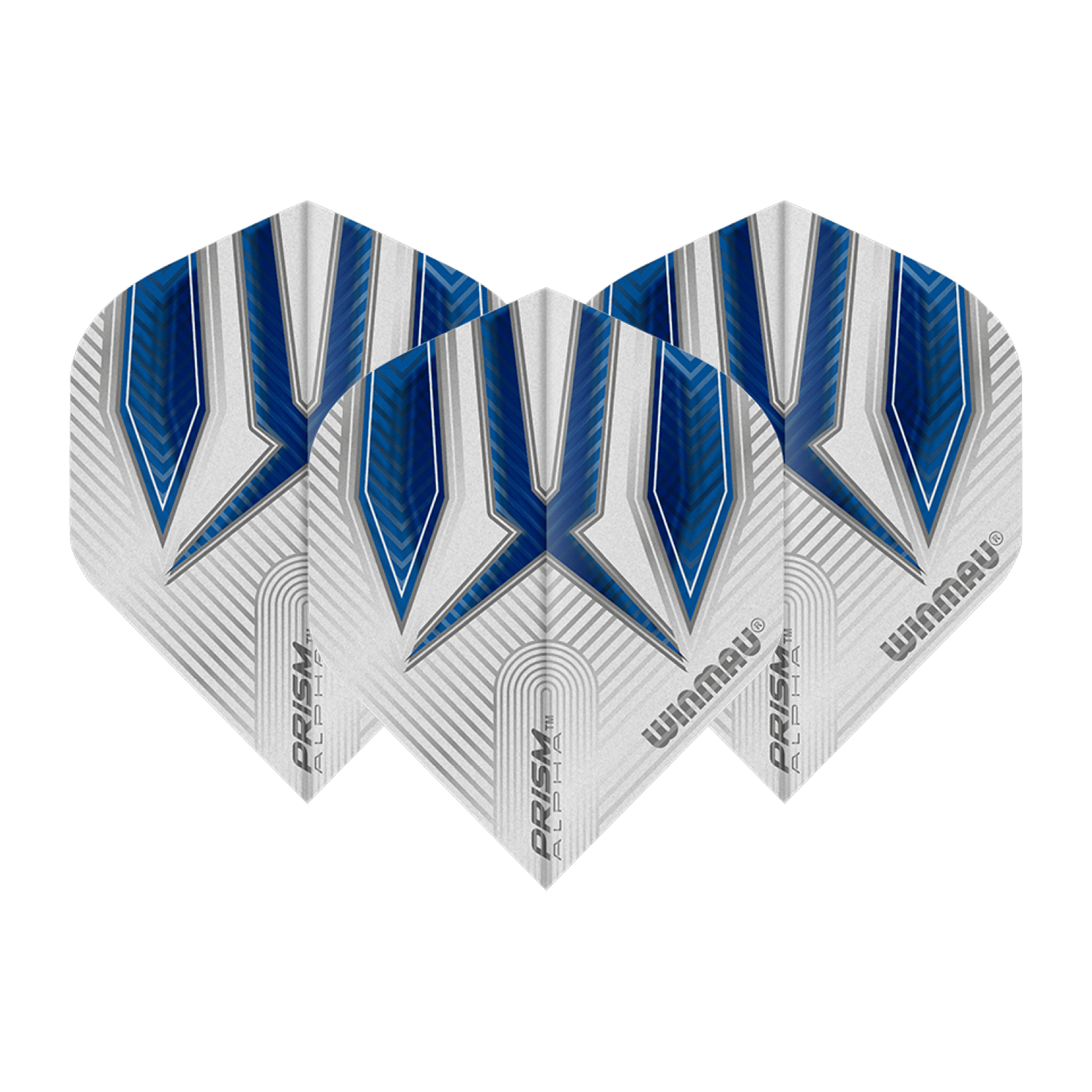 Winmau Prism Alpha Dart Flights White/Blue / Standard Flights