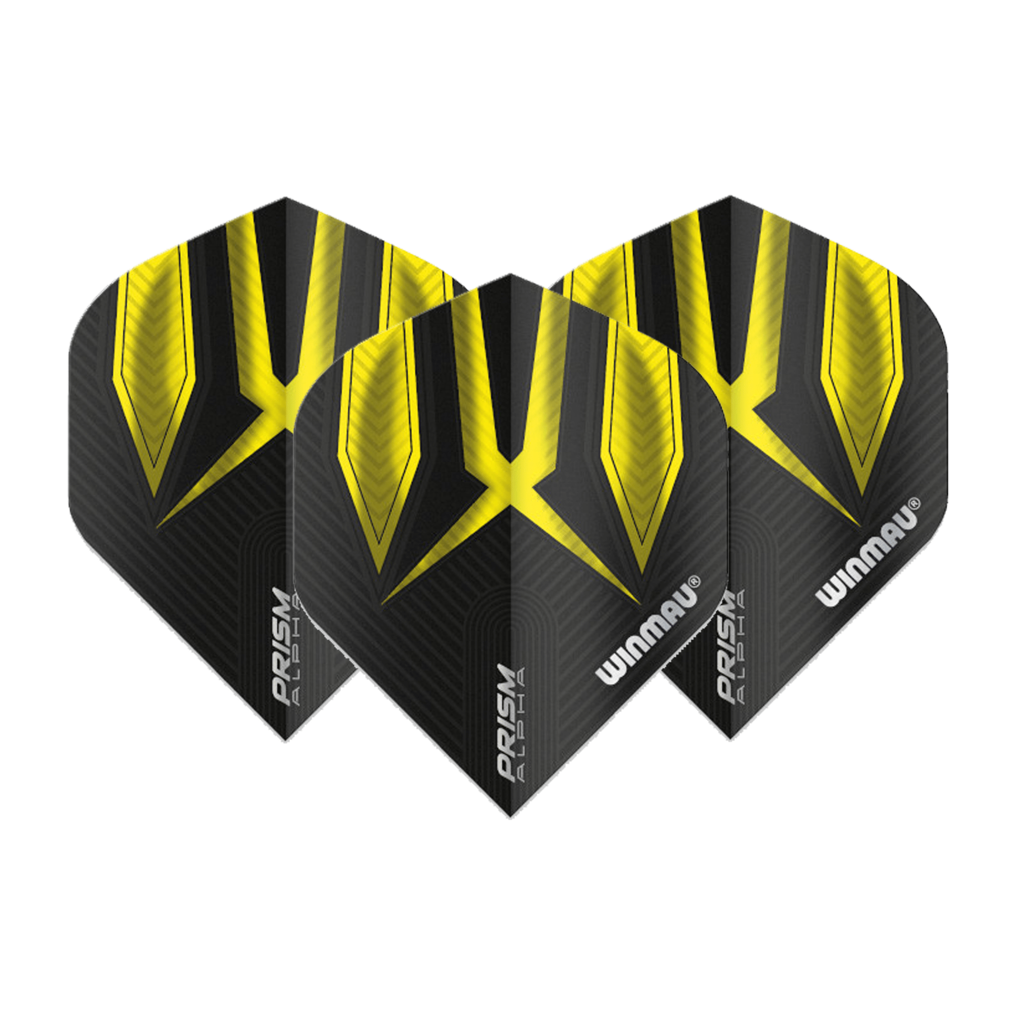 Winmau Prism Alpha Dart Flights Yellow / Standard Flights