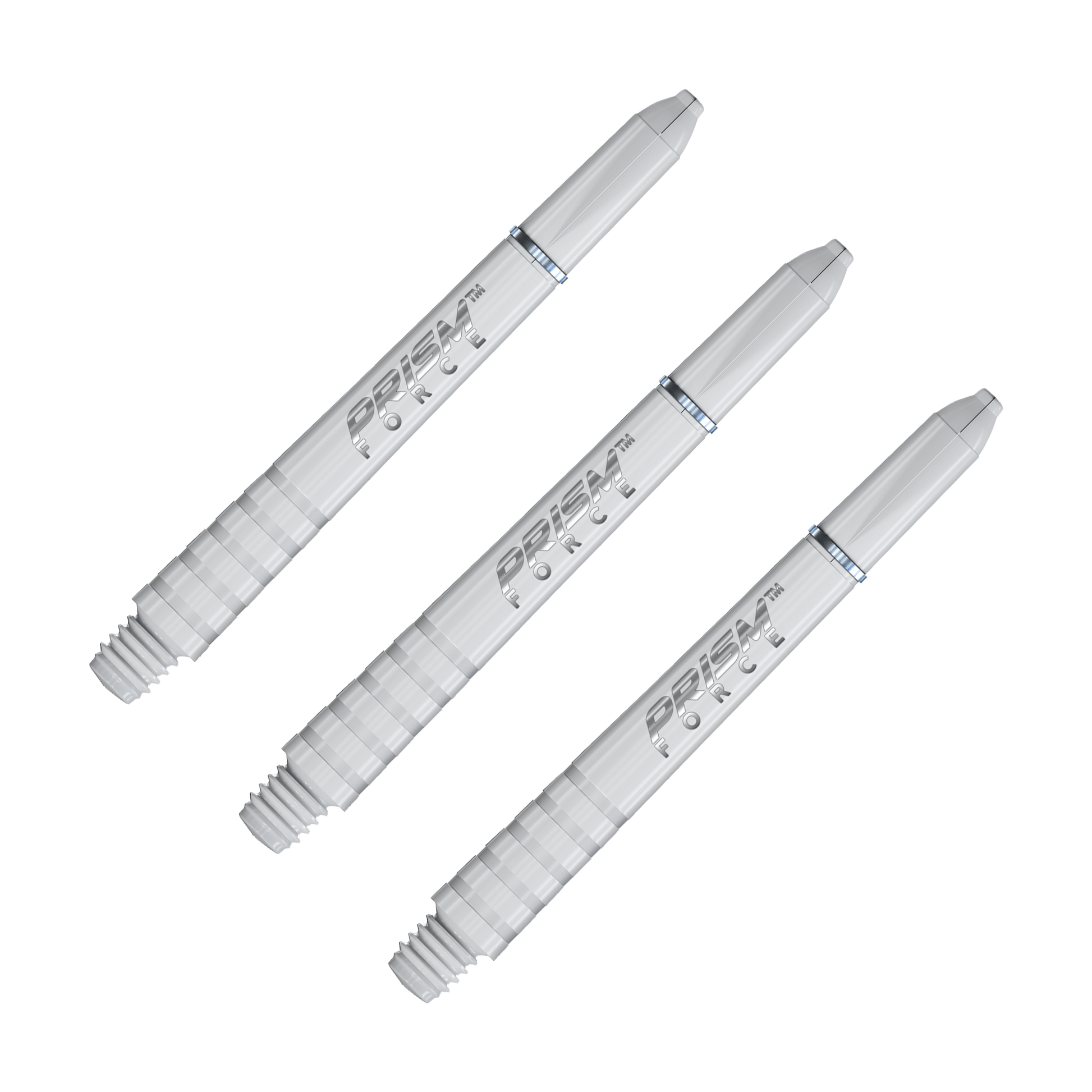 Winmau Prism Force Polycarbonate Dart Shafts White / Intermediate (41mm) Shafts