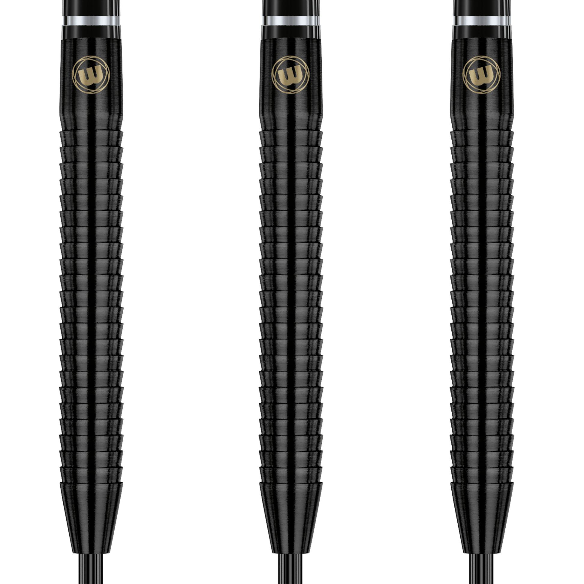Winmau Sabotage Black Steel Tip Darts - 90% Tungsten - 22 Grams Darts