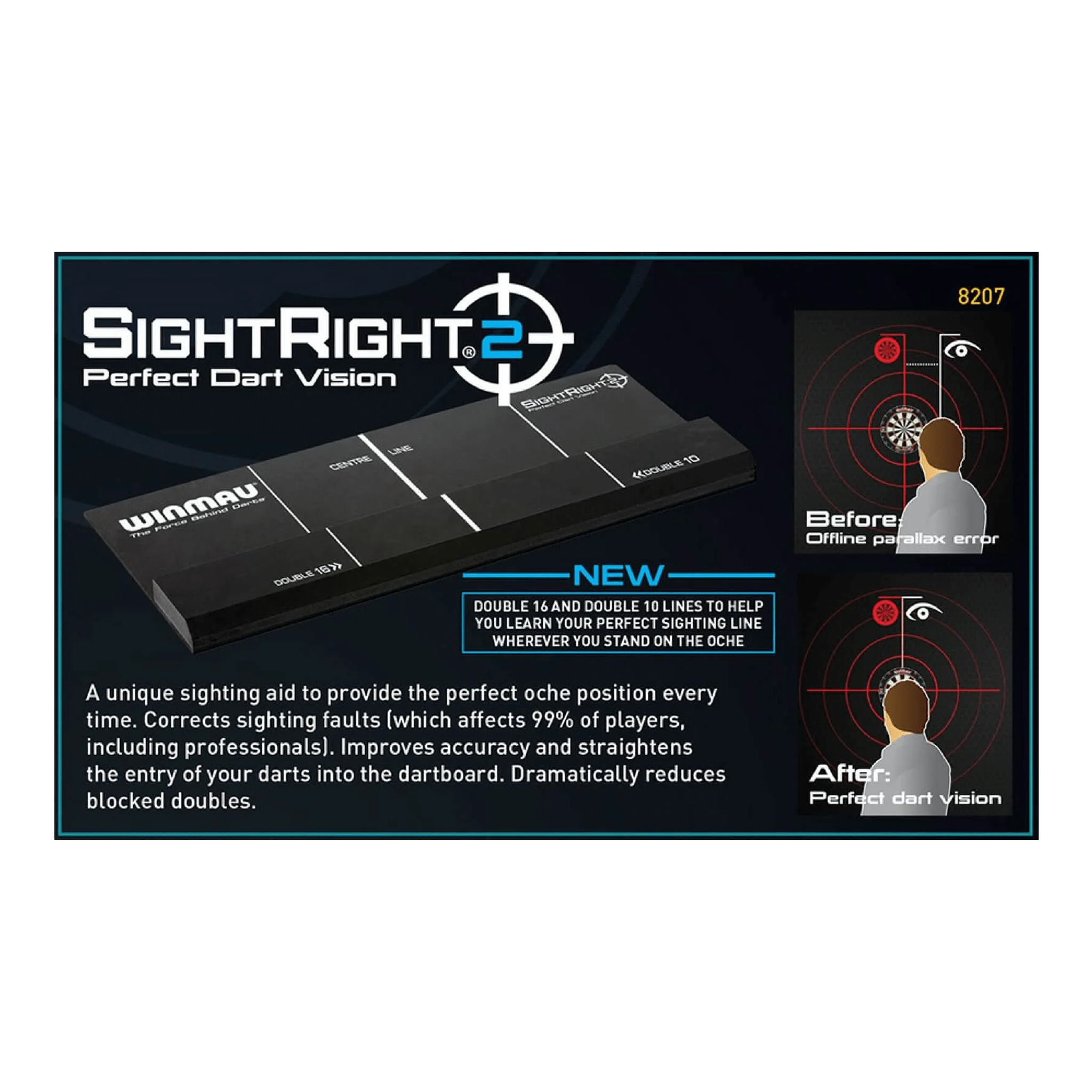 Winmau Sightright 2 - Oche Line Boards